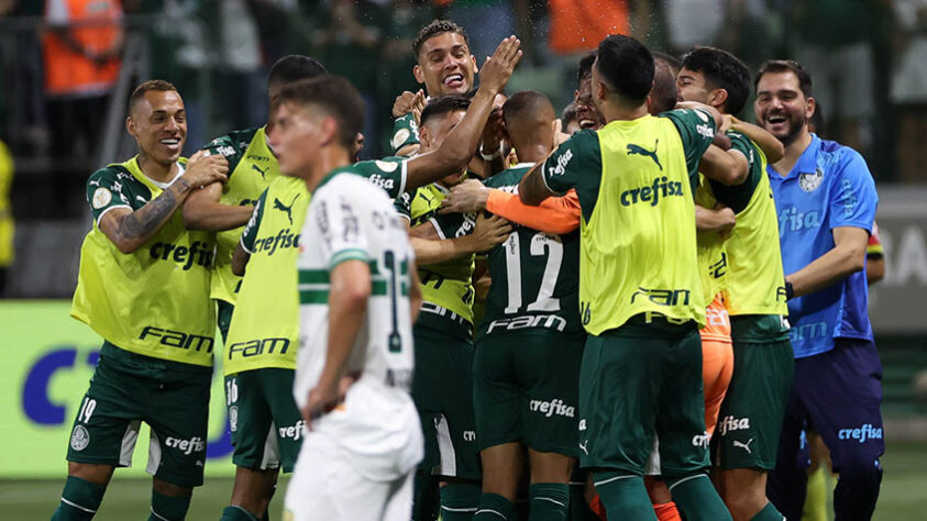 1° lugar: Palmeiras - Nível de liga nacional para ranking: 4 - Pontuação recebida: 308