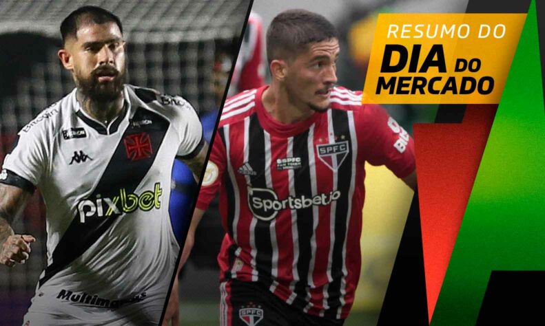 Barca no Vasco tem primeiros nomes, São Paulo recebe proposta por joia... tudo isso muito mais no resumo do Dia do Mercado desta sexta-feira (21)!