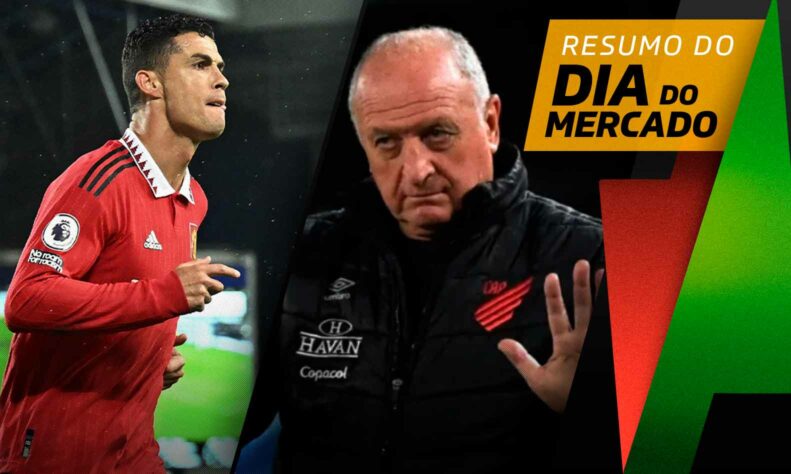 Felipão deu a entender que deve se aposentar como treinador em 2023, possibilidade de contratação de Cristiano Ronaldo no Atlético de Madrid foi afastada por Diego Simeone... Tudo isso e muito mais no resumo do mercado deste fim de semana (15 e 16).