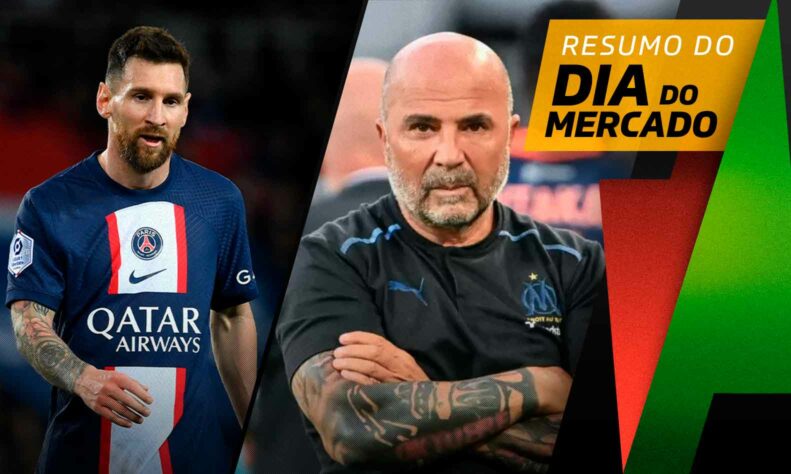 Jornalista crava volta de Messi ao Barcelona, Sampaoli acerta retorno a ex-clube... tudo isso e muito mais no Dia do Mercado desta terça-feira (04)!