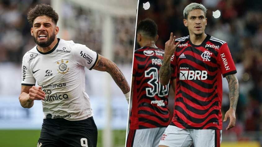 Yuri Alberto (Corinthians) x Pedro (Flamengo)