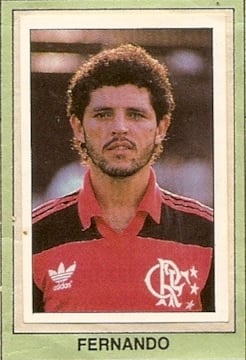 Fernando - Copa do Brasil 1990 - O Flamengo garantiu seu primeiro título da Copa do Brasil em 1990, após superar o Goiás na decisão. Fernando marcou o gol da vitória no jogo de ida por 1 a 0 que garantiu o troféu para o clube da Gávea.