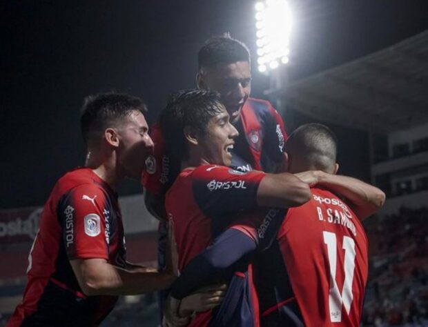 14º - Cerro Porteño-PAR - Quantidade de jogadores no elenco: 29 - Valor de mercado: 24,6 milhões de euros (R$ 135,8 milhões)