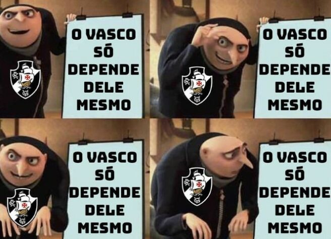 Vasco sofre com memes após derrota para o Sampaio Corrêa, em São Januário