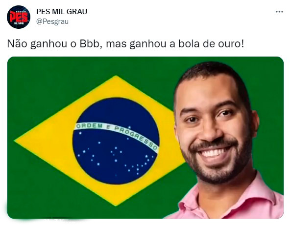 Redes sociais bombam com memes durante cerimônia de entrega da Bola de Ouro.