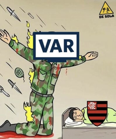 VAR, refletores, isqueiro... primeira partida da decisão da Copa do Brasil rende memes na web.