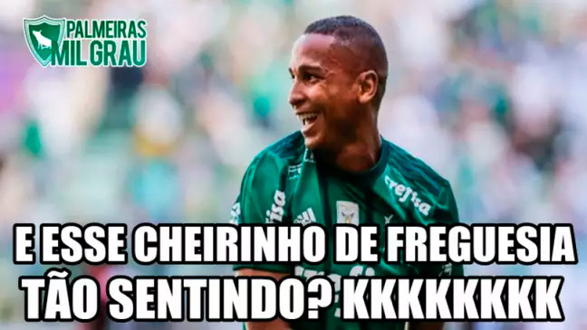 Hora de recordar: Deyverson tem histórico de memes com provocações ao Flamengo.