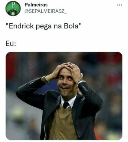 Torcedores fazem memes após gol de Endrick contra o Athletico Paranaense.