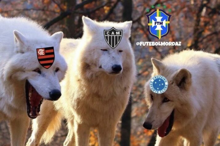 Atlético-MG e Hulk são alvo de memes após derrota para equipe alternativa do Flamengo.