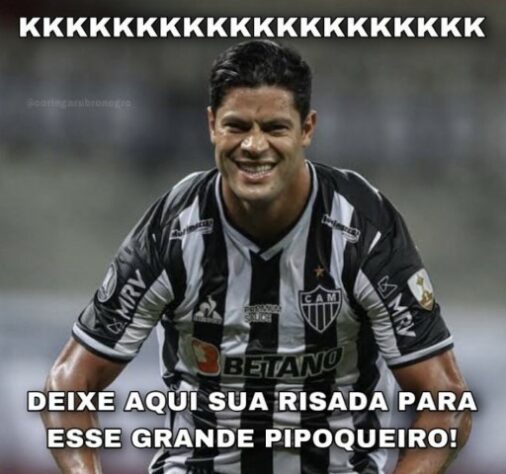 Atlético-MG e Hulk são alvo de memes após derrota para equipe alternativa do Flamengo.