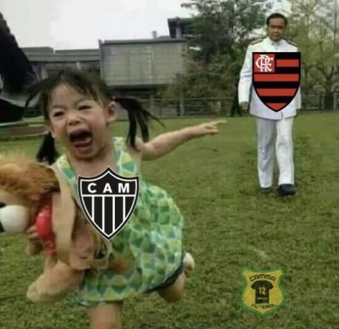 Atlético-MG e Hulk são alvo de memes após derrota para equipe alternativa do Flamengo.