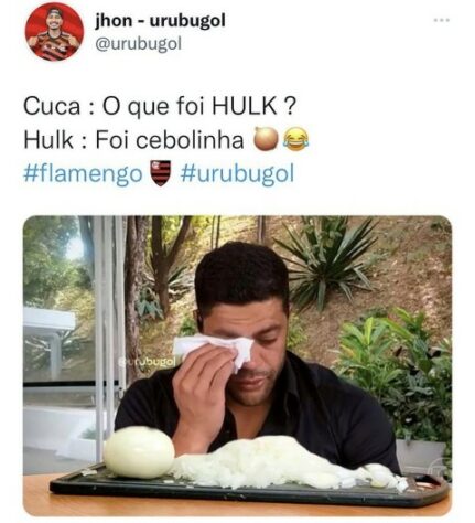 Atlético-MG e Hulk são alvo de memes após derrota para equipe alternativa do Flamengo.