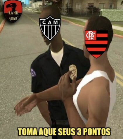 Atlético-MG e Hulk são alvo de memes após derrota para equipe alternativa do Flamengo.