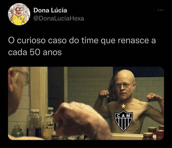 Atlético-MG e Hulk são alvo de memes após derrota para equipe alternativa do Flamengo.