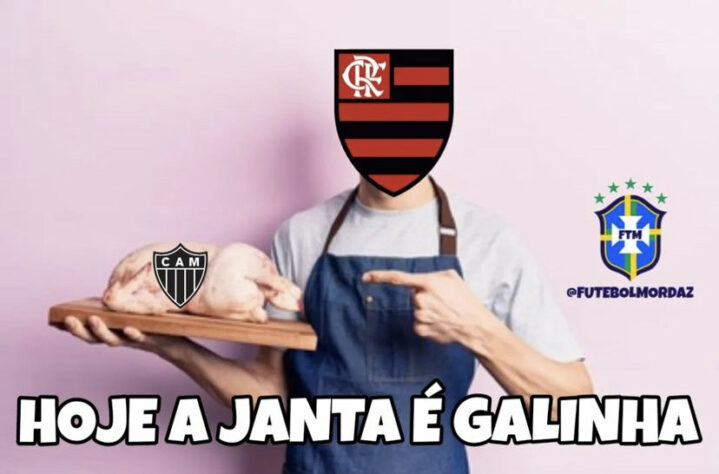 Atlético-MG e Hulk são alvo de memes após derrota para equipe alternativa do Flamengo.