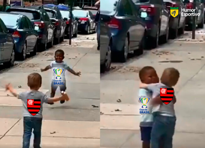 Zoeiras com Corinthians, Rodinei sendo herói e brincadeiras com Pedro: os memes do título da Copa do Brasil do Flamengo.