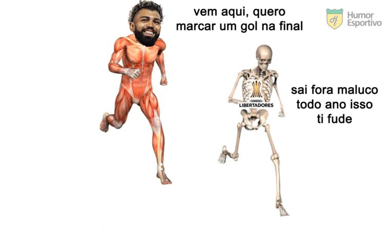 Rubro-negros enaltecem Gabigol após gol que deu o tri da Libertadores ao Flamengo.