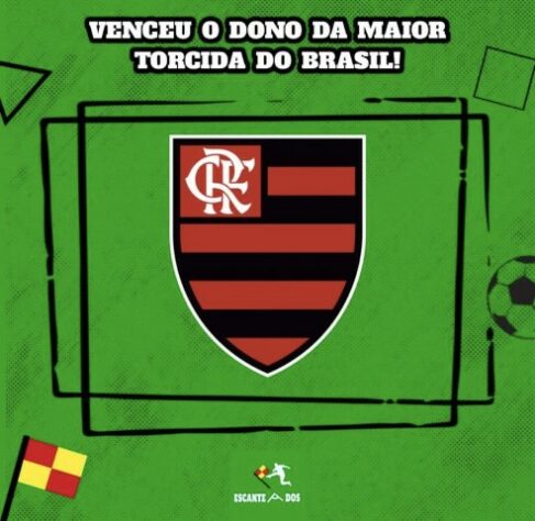 Zoeiras com Corinthians, Rodinei sendo herói e brincadeiras com Pedro: os memes do título da Copa do Brasil do Flamengo.