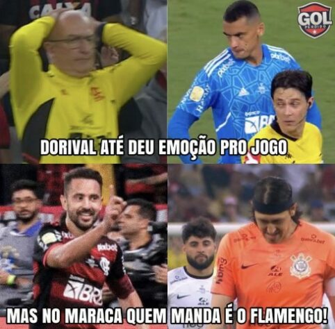 Zoeiras com Corinthians, Rodinei sendo herói e brincadeiras com Pedro: os memes do título da Copa do Brasil do Flamengo.