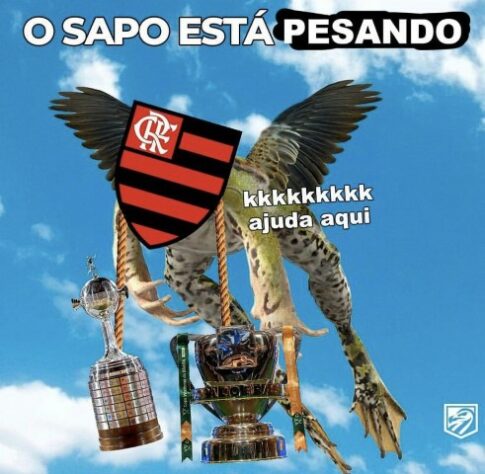 Rubro-negros enchem as redes sociais com memes após Flamengo vencer o Athletico Paranaense com gol de Gabigol e ser campeão da Libertadores da América.