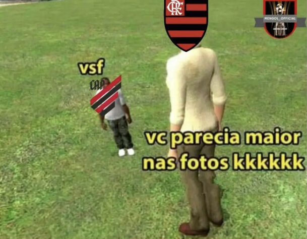 Rubro-negros enchem as redes sociais com memes após Flamengo vencer o Athletico Paranaense com gol de Gabigol e ser campeão da Libertadores da América.