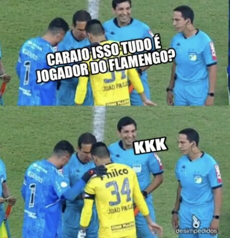 Arbitragem de Flamengo x Santos é alvo de memes nas redes sociais
