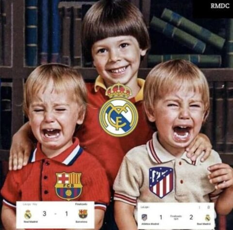 Os melhores memes de Real Madrid 3 x 1 Barcelona