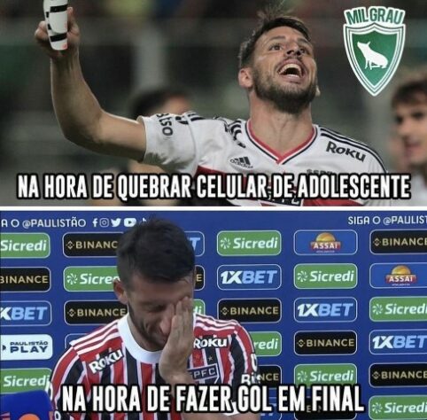 Web faz memes após derrota do São Paulo para o Independiente del Valle na final da Copa Sul-Americana.