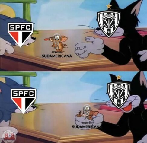 Web faz memes após derrota do São Paulo para o Independiente del Valle na final da Copa Sul-Americana.