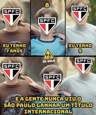 Web faz memes após derrota do São Paulo para o Independiente del Valle na final da Copa Sul-Americana.