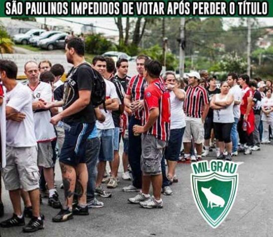 Web faz memes após derrota do São Paulo para o Independiente del Valle na final da Copa Sul-Americana.