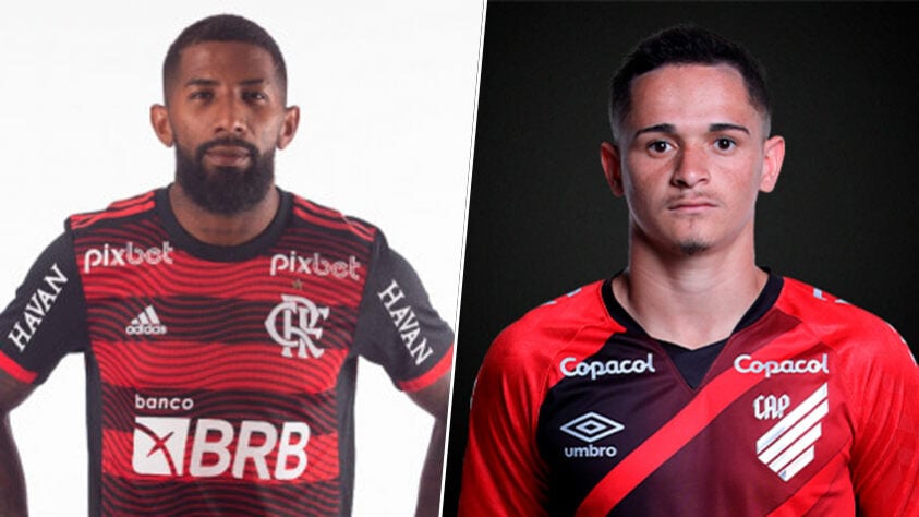 Rodinei (Flamengo) x Khellven (Athletico-PR)