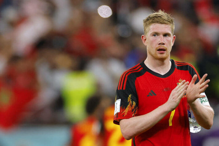 A Bélgica perdeu para o Marrocos por 2 a 0, neste domingo, pela segunda rodada do Grupo F da Copa do Mundo do Qatar. O jogo no Al Thumama, em Doha, não foi dos melhores para a "geração belga", mas Kevin De Bruyne, novamente, foi o destaque. Confira todas as atuações. (Por Julia Mazarin)