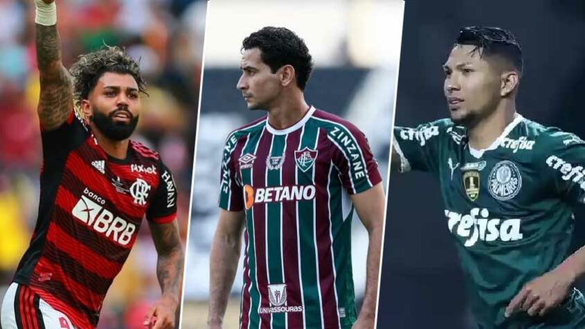 Gabigol é o sexto jogador na história a vestir as camisas 10 de