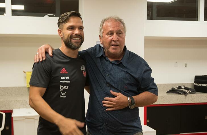 Diego assumiu a camisa 10 do Flamengo apenas em sua terceira temporada pelo clube, em fevereiro de 2018. A responsabilidade de vestir a camisa de Zico foi grande.