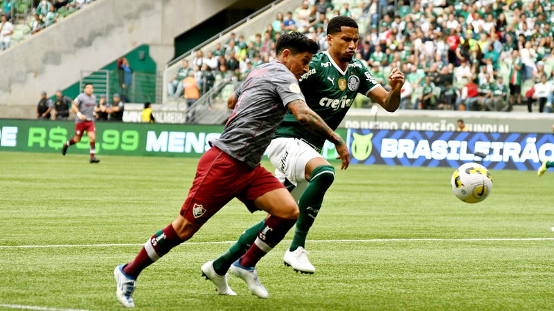 12º - Palmeiras 1 x 1 Fluminense - Brasileirão