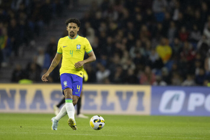 Marquinhos: 1,2 milhão de euros por mês (R$ 7,1 milhões por mês) - jogador do PSG-FRA - dados retirados do canal “Let´s Gool”