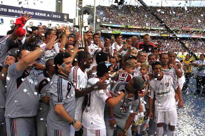 Fluminense - 4 títulos - Torneio Roberto Gomes Pedrosa (1970) e Campeonato Brasileiro (1984, 2010 e 2012)