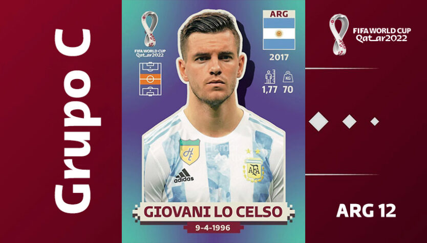 Grupo C - Seleção da Argentina: Giovani Lo Celso (ARG 12)