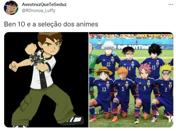 Nas redes sociais, torcedores compararam a camisa da Alemanha com a roupa do Ben 10.