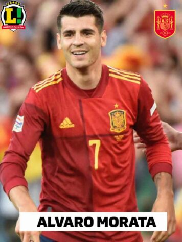 MORATA - 7,0 - Deu presença de área para a Espanha, que passou a ser mais perigosa a partir da entrada do atacante, que foi coroado com um gol.