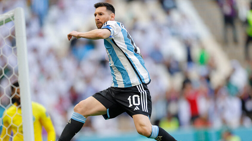 Foi o sétimo gol de Messi em Copas do Mundo.