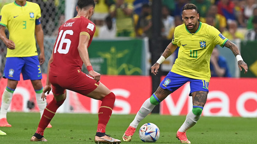 6º - Brasil 2 x 0 Sérvia - Estádio Lusail - 88.103 pagantes.