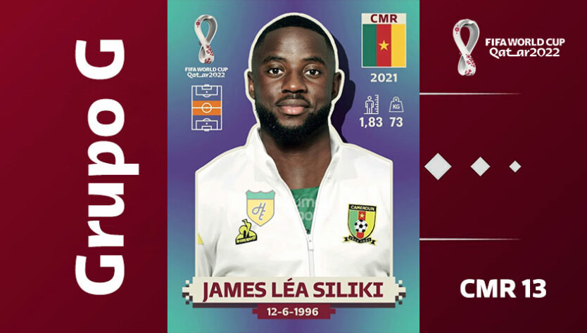 Grupo G - Seleção de Camarões: James Léa-Siliki (CMR 13)