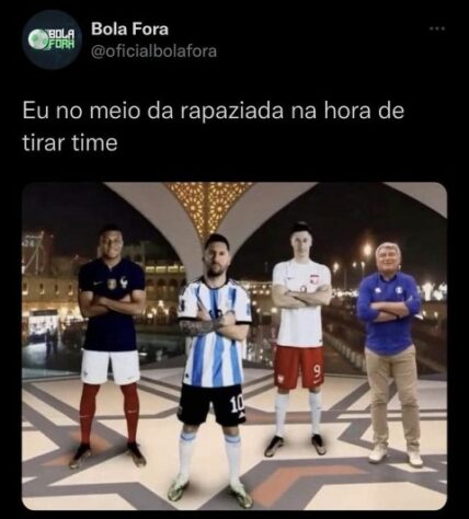 E esse quarteto no estúdio da Globo? Só craque!