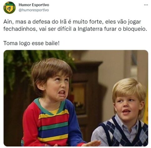 Copa do Mundo - Os melhores memes de Inglaterra 6 x 2 Irã