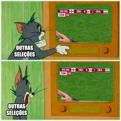 Copa do Mundo - Os melhores memes de Inglaterra 6 x 2 Irã