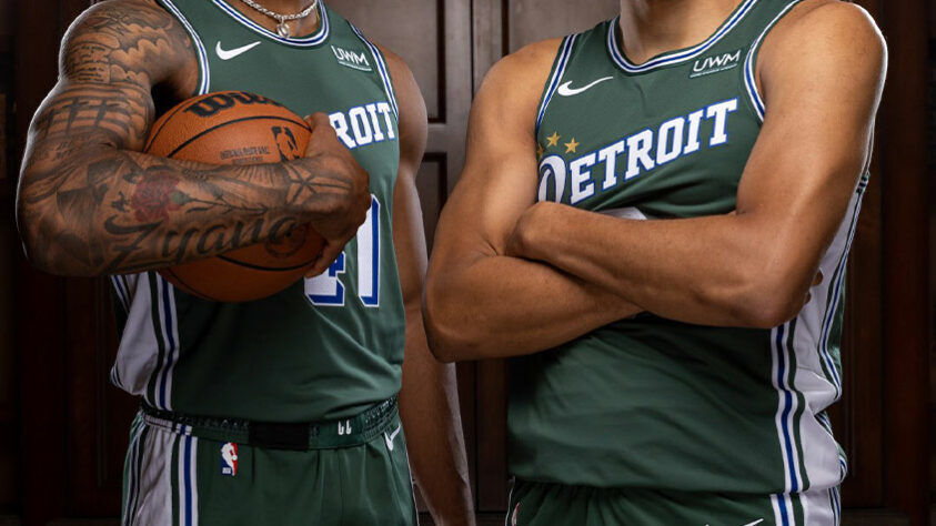 Detroit Pistons - uniforme City Edition