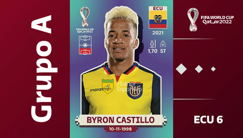 Grupo A - Seleção do Equador: Byron Castillo (ECU 6)