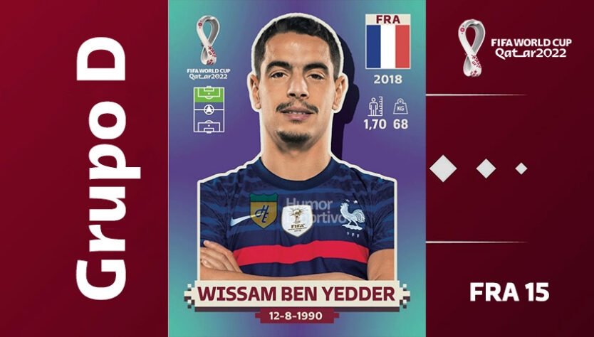 Grupo D - Seleção da França: Wissam Ben Yedder (FRA 15)